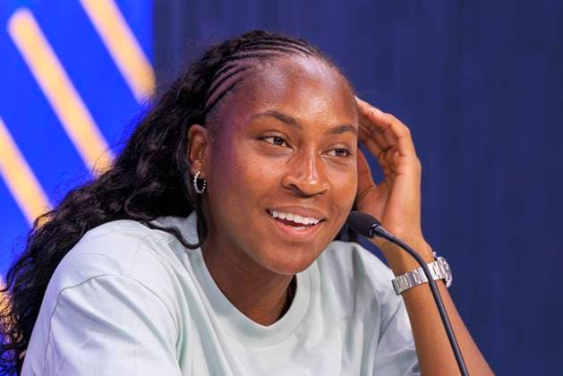 August 22, 2025, Flushing Meadows, New York, USA: Coco Gauff during the 2025 US Open Media Day at the USTA Billie Jean King National Tennis Center on Friday August 22, 2025 in the Flushing neighborhood of the Queens borough of New York City. JAVIER ROJAS PI Flushing Meadows USA - ZUMAp124 20250822_zaa_p124_055 Copyright: xJavierxRojasx