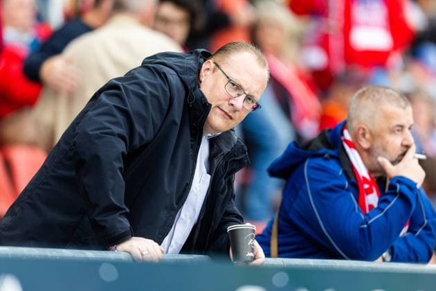 Football, RL Nordost, FC Carl Zeiss Jena, Andreas Krug remains chairman of the supervisory board - Stock photos
