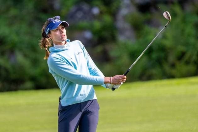 GÖTEBORG 20250822 Alessandra Fanali ITA , Round 1 of the Hills Ladies Open 2025, held at the Hills Golf Club, Göteborg, Sweden 22 25 August 2025 GÖTEBORG SWEDEN Golf, Hills Ladies open, LET Tour x11290x  Copyright: xWilliamxBrodin TTx HILLS LADIES OPEN 2025
