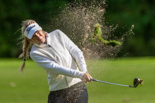 GÖTEBORG 20250822 Luna Sobron Galmes ESP , Round 1 of the Hills Ladies Open 2025, held at the Hills Golf Club, Gothenburg, Sweden 22 25 August 2025 GÖTEBORG SWEDEN Golf, Hills Ladies open, LET Tour x11290x  Copyright: xWilliamxBrodin TTx HILLS LADIES OPEN 2025