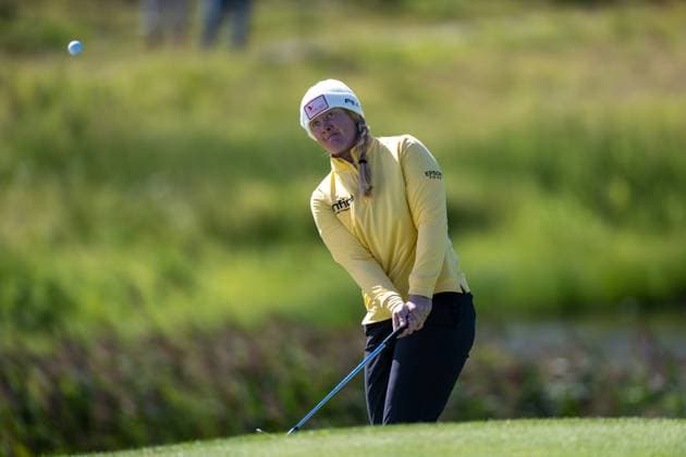 GÖTEBORG 20250822 Ingrid Lindblad SWE , Round 1 of the Hills Ladies Open 2025, held at the Hills Golf Club, Gothenburg, Sweden 22 25 August 2025 GÖTEBORG SWEDEN Golf, Hills Ladies open, LET Tour x11290x  Copyright: xWilliamxBrodin TTx HILLS LADIES OPEN 2025