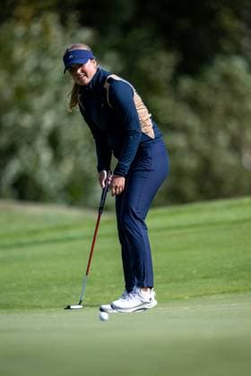 GÖTEBORG 20250822 Kajsa Arwefjäll SWE , Round 1 of the Hills Ladies Open 2025, held at the Hills Golf Club, Gothemburg, Sweden 22 25 August 2025 GÖTEBORG SWEDEN Golf, Hills Ladies open, LET Tour x11290x  Copyright: xWilliamxBrodin TTx HILLS LADIES OPEN 2025