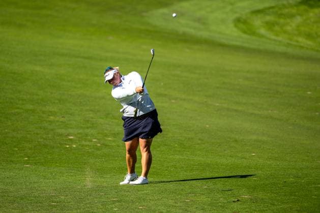 GÖTEBORG 20250822 Alice Hewson ENG , Round 1 of the Hills Ladies Open 2025, held at the Hills Golf Club, Gothenburg, Sweden 22 25 August 2025 GÖTEBORG SWEDEN Golf, Hills Ladies open, LET Tour x11290x  Copyright: xWilliamxBrodin TTx HILLS LADIES OPEN 2025
