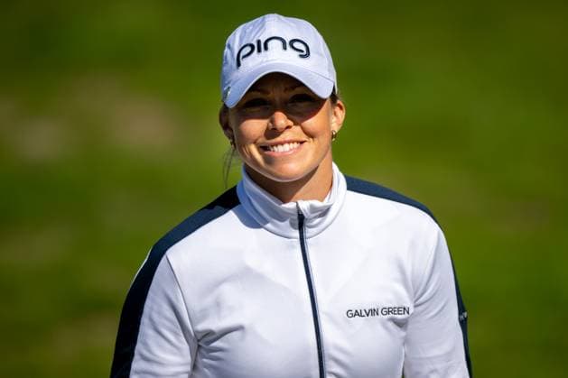GÖTEBORG 20250822 Corinne Viden SWE , Round 1 of the Hills Ladies Open 2025, held at the Hills Golf Club, Göteborg, Sweden 22 25 August 2025 GÖTEBORG SWEDEN Golf, Hills Ladies open, LET Tour x11290x  Copyright: xWilliamxBrodin TTx HILLS LADIES OPEN 2025