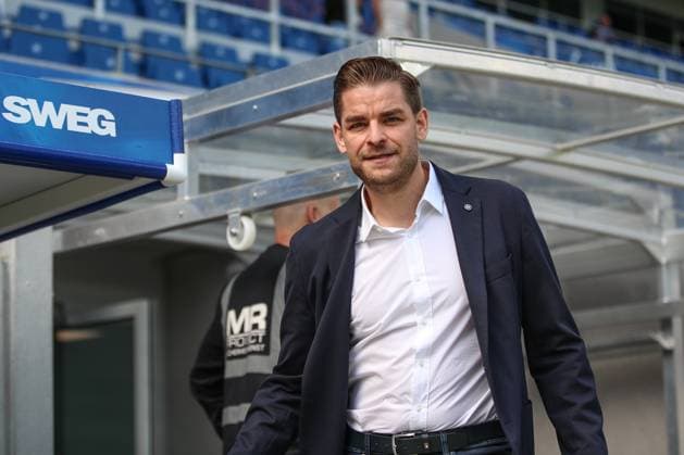 Michael Becker Karlsruher SC, Managing Director , GER, Karlsruher SC vs Eintracht Braunschweig, 2 Bundesliga, 3 Matchday, 2025 2026, 23 08 2025, DFL REGULATIONS PROHIBIT ANY USE OF PHOTOGRAPHS AS IMAGE SEQUENCES AND OR QUASI VIDEO, GER, Karlsruher SC vs Eintracht Braunschweig, 2 Bundesliga, 3 Matchday, 2025 2026, 23 08 2025 Karlsruhe Copyright: xEibner-Pressefoto JanxPrihodax EP_JPA
