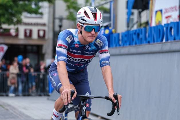 Cycling UCI ProSeries Men Elite LIDL Deutschland Tour 2025 Stage 3 Arnsberg Kassel on 23 08 2025 Ilan Van Wilder SOUDAL QUICK STEP xJRx