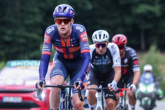 Cycling UCI ProSeries Men Elite LIDL Deutschland Tour 2025 Stage 3 Arnsberg Kassel on 23 08 2025 Enzo Leijnse TEAM PICNIC POSTNL xJRx