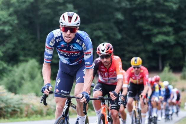 Cycling UCI ProSeries Men Elite LIDL Deutschland Tour 2025 Stage 3 Arnsberg Kassel on 23 08 2025 Pascal Eenkhoorn SOUDAL QUICK STEP xJRx