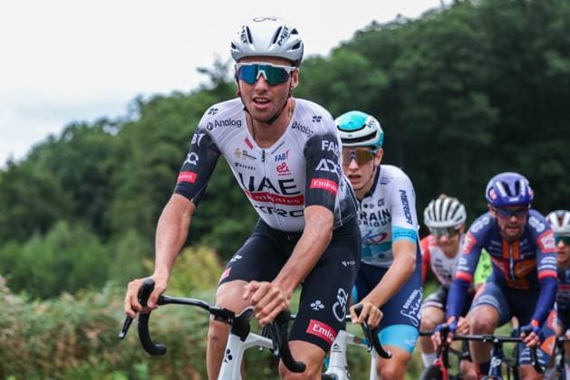 Cycling UCI ProSeries Men Elite LIDL Deutschland Tour 2025 Stage 3 Arnsberg Kassel on 23 08 2025 Jan Christen UAE TEAM EMIRATES XRG xJRx