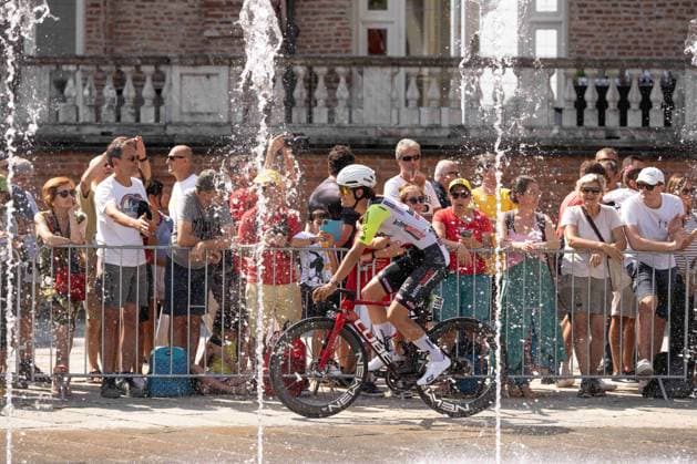 MARIT Arne during the 1st stage of the La Vuelta, tour of Spain cycling race, from Venaria to Novara. The race starts in Piedmont, Italy, where the first four stages take place. Italy Saturday, Aug 23, 2025. - cycling  Copyright: xMarcoxAlpozzi LaPressex