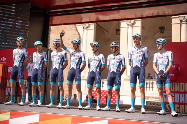 TIBERI Antonio during the 1st stage of the La Vuelta, tour of Spain cycling race, from Venaria to Novara. The race starts in Piedmont, Italy, where the first four stages take place. Italy Saturday, Aug 23, 2025. - cycling  Copyright: xMarcoxAlpozzi LaPressex