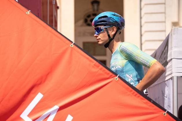 Masnada Fausto during the 1st stage of the La Vuelta, tour of Spain cycling race, from Venaria to Novara. The race starts in Piedmont, Italy, where the first four stages take place. Italy Saturday, Aug 23, 2025. - cycling  Copyright: xMarcoxAlpozzi LaPressex
