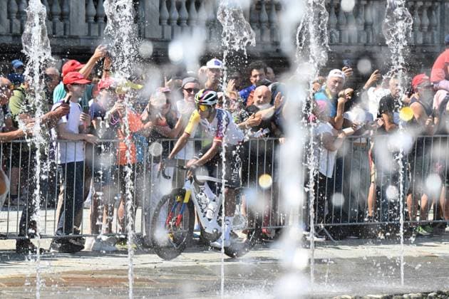 23-08-2025 Vuelta A Espana; Tappa 01 Venaria Reale - Novara; 2025, Ineos Grenadiers; Bernal Gomez, Arley; Venaria Reale; 