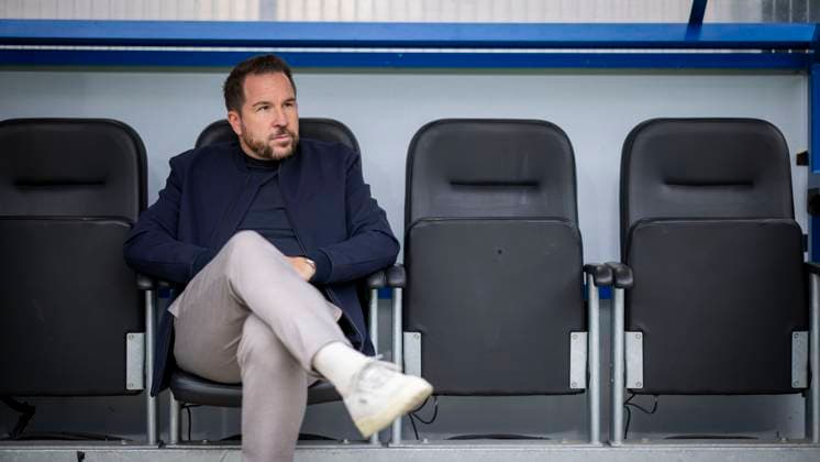 Paderborn, Germany. 23th Aug 2025. Sportdirektor Christian Weber (F95) SC Paderborn - Fortuna Düsseldorf 23.08.2025 *** Paderborn, Germany 23rd Aug 2025 Sports Director Christian Weber F95 SC Paderborn Fortuna Düsseldorf 23 08 2025