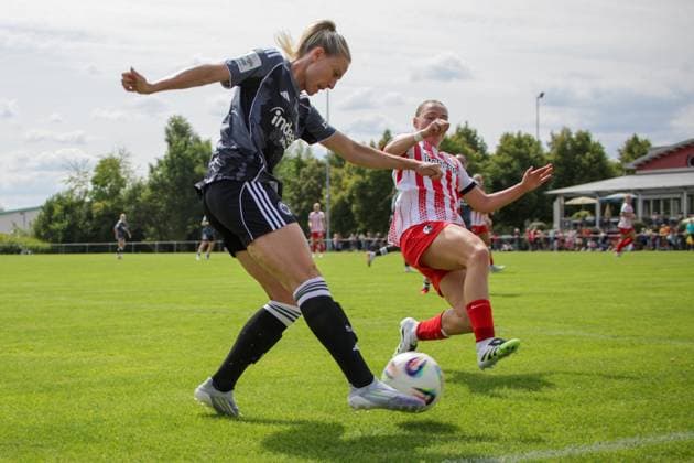 Football, Women, Test match, SC Freiburg Women - Eintracht Frankfurt
