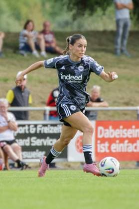 24 08 2025, xgrfx, Soccer Test Match , SC Freiburg Women Eintracht Frankfurt Women v l Ereleta Memeti Eintracht Frankfurt DFL DFB REGULATIONS PROHIBIT ANY USE OF PHOTOGRAPHS as IMAGE SEQUENCES and or QUASI VIDEO Freiburg