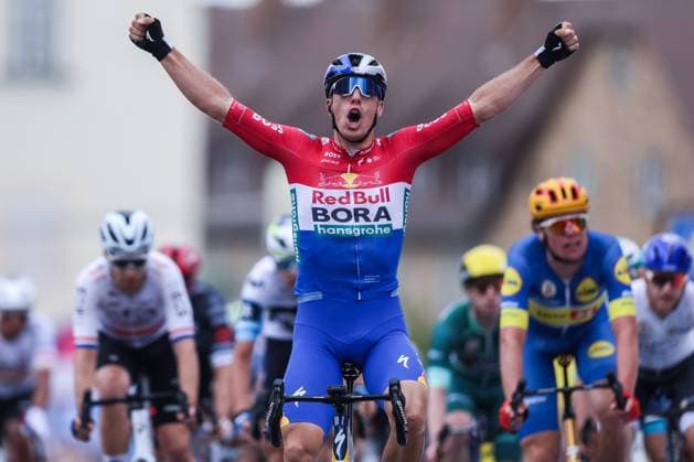 Cycling UCI ProSeries Men Elite LIDL Deutschland Tour 2025 Stage 3 Arnsberg Kassel on 23 08 2025 Danny Van Poppel RED BULL BORA HANSGROHE xJRx