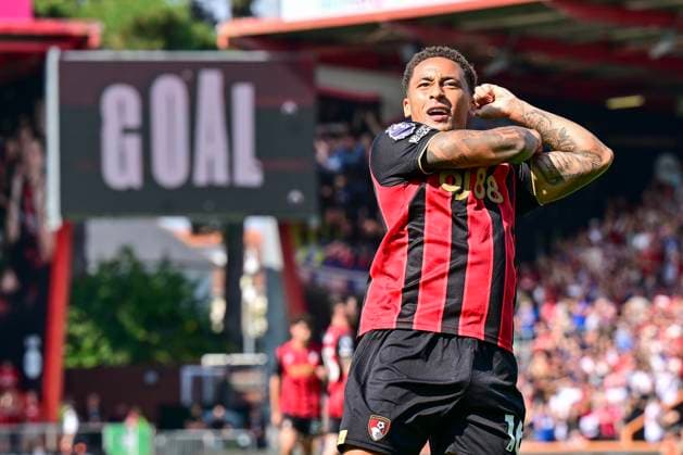 Bournemouth v Wolverhampton Wanderers Premier League Marcus Tavernier of Bournemouth celebrates scoring during the Premier League match at the Vitality Stadium, Bournemouth UK Newspapers OUT Copyright: xJeremyxLandeyx FIL-22134-0031