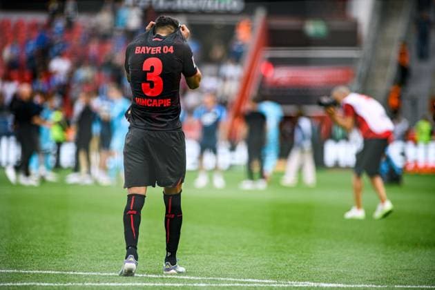 LEVERKUSEN, GERMANY - 23 AUGUST, 2025: Piero Hincapie - The match of Bundesliga FC Bayer 04 Leverkusen vs TSG 1899 Hoffenheim at BayArena.  Copyright: xVITALIIxKLIUIEVx