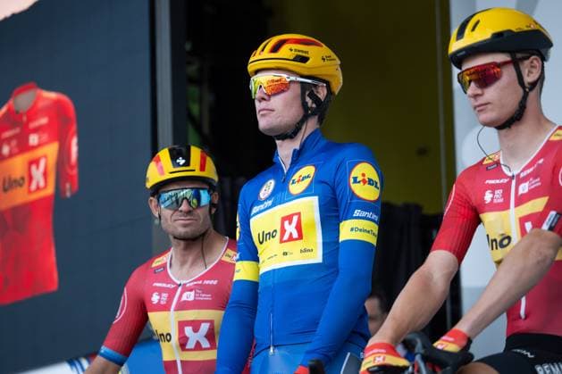 Cycling, Lidl Deutschland Tour, Stage 3, 23 08 2025 Soren Waerenskjold NOR, Uno X Mobility Copyright: xCarlaxNagelx
