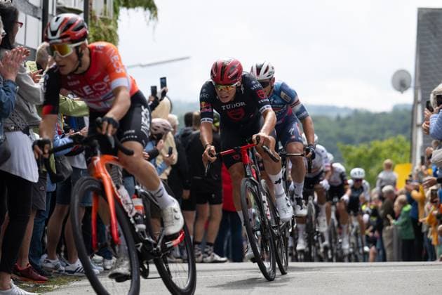 Cycling, Lidl Deutschland Tour, Stage 3, 23 08 2025 Marius Mayrhofer GER, Tudor Pro Cycling Team Copyright: xCarlaxNagelx