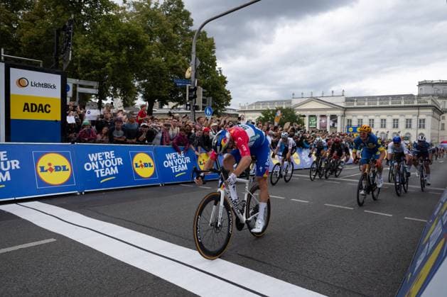Cycling, Lidl Deutschland Tour, Stage 3, 23 08 2025 Danny van Poppel NED, Red Bull bora hansgrohe Copyright: xCarlaxNagelx