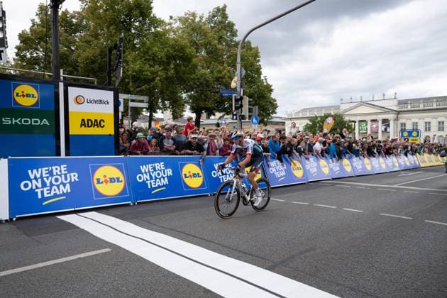 Cycling, Lidl Deutschland Tour, Stage 3, 23 08 2025 Florian Lipowitz GER, Red Bull bora hansgrohe Copyright: xCarlaxNagelx