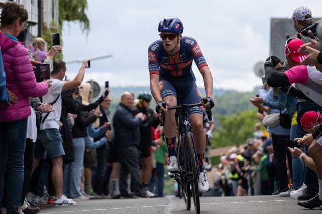 Cycling, Lidl Deutschland Tour, Stage 3, 23 08 2025 Enzo Leijnse NED, Team Picnic PostNL Copyright: xCarlaxNagelx