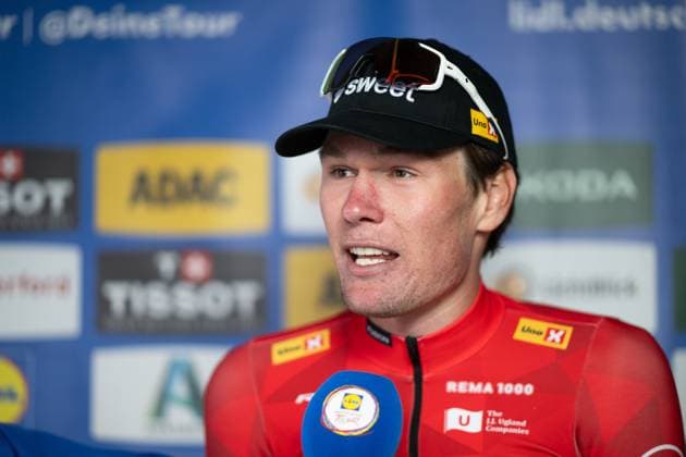 Cycling, Lidl Deutschland Tour, Stage 3, 23 08 2025 Soren Waerenskjold NOR, Uno X Mobility Copyright: xCarlaxNagelx