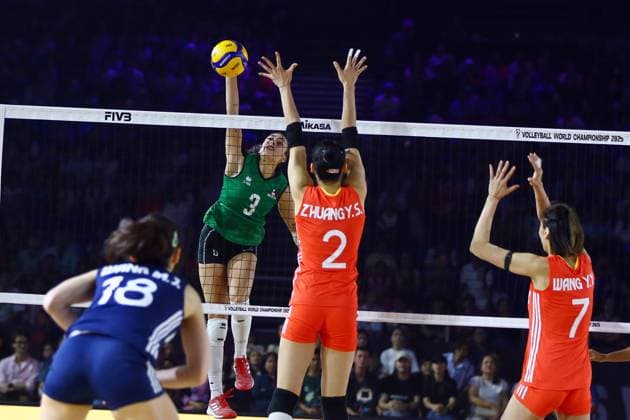 Volleyball, Women, World Championship, China - Mexico
