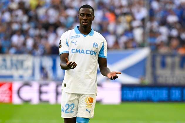 FOOTBALL : Olympique de Marseille VS Paris FC - Ligue 1 Mcdonald s - 23 08 2025 Timothy Weah (OM) - Ligue 1 Mcdonald s match between Olympique de Marseille and Paris Football Club on 23rd August 2025 at the Orange VÃ lodrome Stadium in Marseille. MarseilleFrance  Copyright: xWilliamxCannarellax