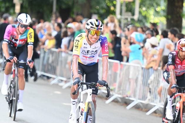 23-08-2025 Vuelta A Espana; Tappa 01 Venaria Reale - Novara; 2025, Ineos Grenadiers; Bernal Gomez, Arley; Novara; 