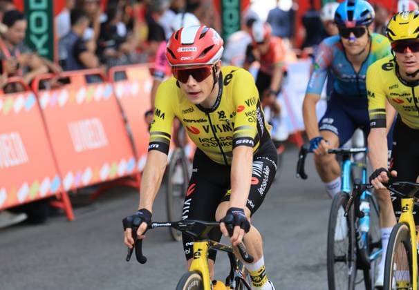 La Vuelta 25 - UCI Pro Tour Cycling Race Pierre Teyssot MAXPPP ; La Vuelta 25 - UCI Pro Tour Cycling Race. Novara, Italy on August 23, 2025. 80th edition of the Spanish Cycling Tour, Stage 1 186.7 km from Turin to Novara, Italy. Jonas Vingegaard (DEN) Pierre Teyssot Maxppp Novara Piedmont Italy  Copyright: xMAXPPPxPierrexTeyssotx TEP65441 TEP65441