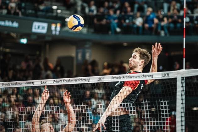 Volleyball, International match, Germany - Belgium