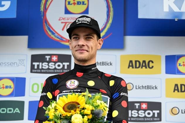 23 08 2025 xkhx Lidl Deutschland Tour 2025 3 stage from Arnsberg to Kassel Miguel Heidemann REMBE RAD NET King of Mountain
