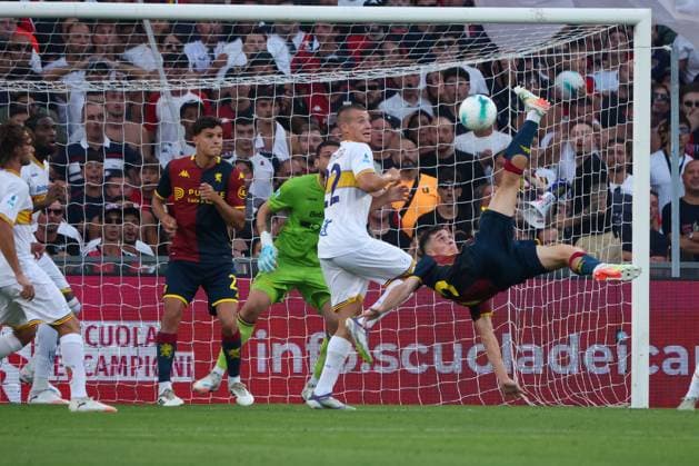 Serie A, Day 1, 23-08-2023, Genova, Stadio Ferraris, Genoa - Lecce, in the photo: reversed Masini  Copyright: xGabrielexSiri IPAxSportx xipa-agency.netx xx IPA_63065629 IPA_Agency_IPA63065629