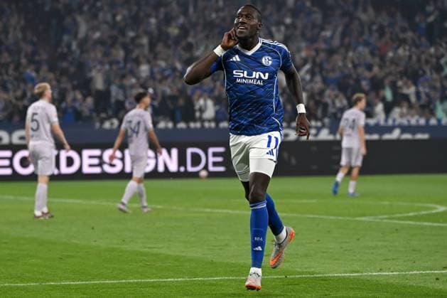 Bryan Lasme FC Schalke 04 celebrates after scoring his team™s second goal during the 2 Bundesliga match between FC Schalke 04 and VfL Bochum, Veltins Arena on August 23, 2025 in Gelsenkirchen, Germany, Germany Photo by Ralf Treese DeFodi Images Bryan Lasme FC Schalke 04 celebrates after scoring his team™s second goal during the 2 Bundesliga match between FC Schalke 04 and VfL Bochum at Veltins Arena on August 23, 2025 in Gelsenkirchen, Germany Photo by Ralf Treese DeFodi Images Photo by Ralf Treese DeFodi Images