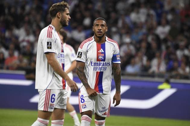 FOOTBALL : Olympique Lyonnais vs Metz - Ligue1 - 23 08 2025 Corentin TOLISSO of Lyon during the French L1 football match between Olympique Lyonnais and Metz at the Groupama stadium in Decines-Charpieu Lyon, France on August 23, 2025  Copyright: xMourad_ALLILIx
