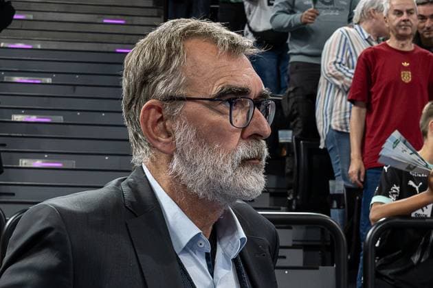 Andreas Thiel Legal Advisor, DAIKIN Handball Bundesliga Portrait Portraet GER, HSG Blomberg Lippe vs Thueringer HC, Handball, HBF Supercup 2025, Final, 23 08 2025 GER, HSG Blomberg Lippe vs Thueringer HC, Handball, HBF Supercup 2025, Final, 23 08 2025 Muenchen Copyright: xEibner-Pressefoto HeikexFeinerx EP_HFR
