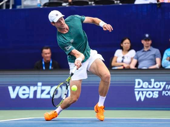 August 23, 2025: Botic Van De Zandschulp was runner-up at the Winston Salem Open. Winston-Salem Open Finals (Marton Fucsovics and Botic Van De Zandschulp) , ATP, Tennis Herren Tour, Wake Forest Tennis Complex, Winston Salem, North Carolina. . CSM Winston Salem United States of America - ZUMAc04_ 20250823_zma_c04_207 Copyright: xDavidxBeachx