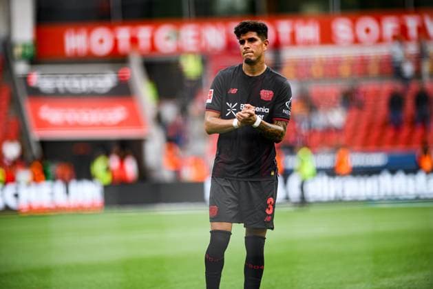 Football, Bayer 04 Leverkusens Piero Hincapie about to move to the Premier League