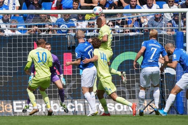 Header Agustin Rogel Hertha BSC Berlin, 3 24 08 2025 2 Bundesliga, Season 25 26 SV Darmstadt 98 vs Hertha BSC Berlin, Stadion am Boellenfalltor, Matchday 3, emonline, emspor,