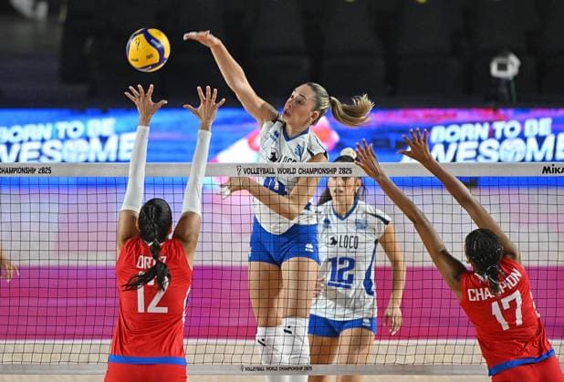 Volleyball, Women, World Championship, Puerto Rico - Greece