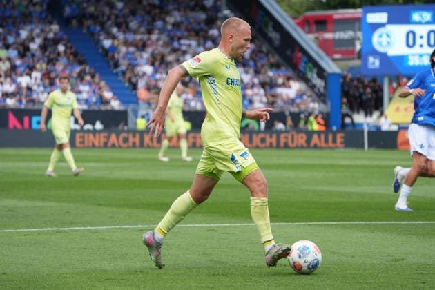 Julian Eitschberger Hertha BSC Berlin, 2 24 08 2025 2 Bundesliga, Season 25 26 SV Darmstadt 98 vs Hertha BSC Berlin, Stadion am Boellenfalltor, Matchday 3, emonline, emspor,