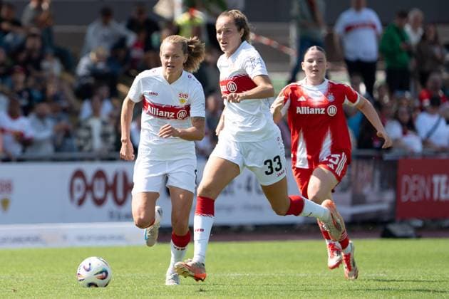 GER, VfB Stuttgart Women vs FC Bayern Muenchen Women II, Football, 2 Womens Bundesliga, 1 Matchday, Season 2025 2026, 24 08 2025, GER, VfB Stuttgart Women vs FC Bayern Muenchen Women II, Football, 2 Womens Bundesliga, 1 Matchday, Season 2025 2026, 24 08 2025, Stuttgart Copyright: xEibner-Pressefoto EdwardxCheungx EP_ECG