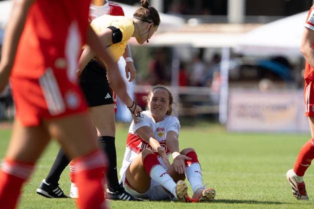 GER, VfB Stuttgart Women vs FC Bayern Muenchen Women II, Football, 2 Womens Bundesliga, 1 Matchday, Season 2025 2026, 24 08 2025, GER, VfB Stuttgart Women vs FC Bayern Muenchen Women II, Football, 2 Womens Bundesliga, 1 Matchday, Season 2025 2026, 24 08 2025, Stuttgart Copyright: xEibner-Pressefoto EdwardxCheungx EP_ECG