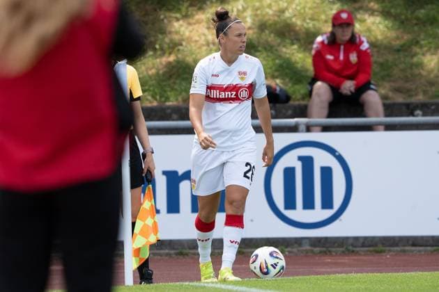 Nicole Billa VFB Stuttgart Women, 26 at corner kick, GER, VfB Stuttgart Women vs FC Bayern Muenchen Women II, Football, 2 Women Bundesliga, 1 Matchday, Season 2025 2026, 24 08 2025, GER, VfB Stuttgart Women vs FC Bayern Muenchen Women II, Football, 2 Women Bundesliga, 1 Matchday, Season 2025 2026, 24 08 2025, Stuttgart Copyright: xEibner-Pressefoto EdwardxCheungx EP_ECG
