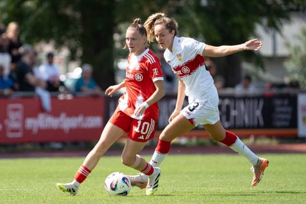 Football, Women, 2nd BL, VfB Stuttgart - Bayern Munich II