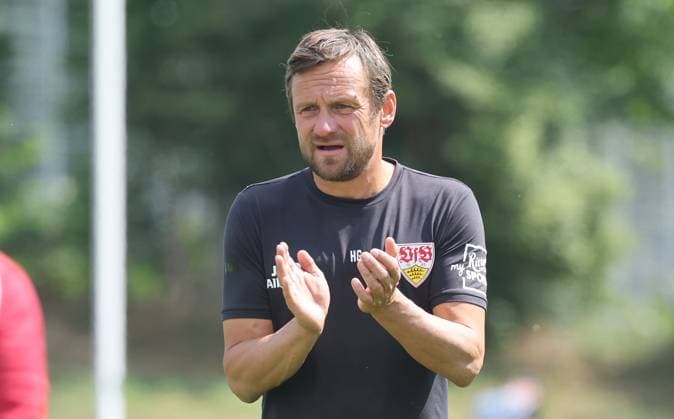 Stuttgart , Soccer 2 Bundesliga , VfB Stuttgart Women vs FC Bayern Munich Women II , Coach Heiko Gerber VfB