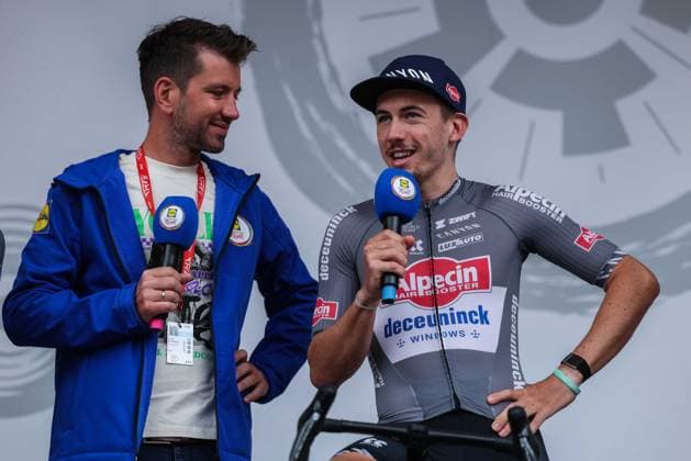 Cycling UCI ProSeries Men Elite LIDL Deutschland Tour 2025 Stage 4 Halle Magdeburg on 24 08 2025 Henri Uhlig ALPECIN DECEUNINCK xJRx